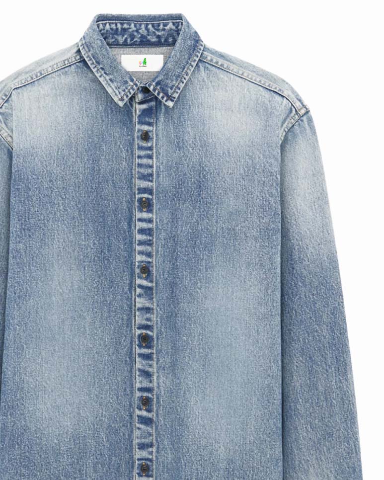 RECYCLED DENIM SHIRT